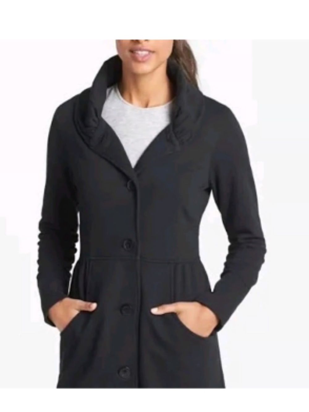 prAna Mariska Cotton Button Coat XS